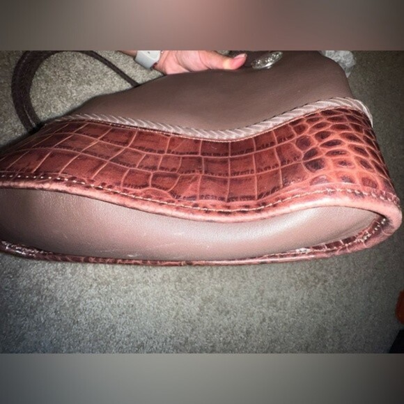 Sierra Valley woven leather straw crossbody purse - Picture 9 of 10